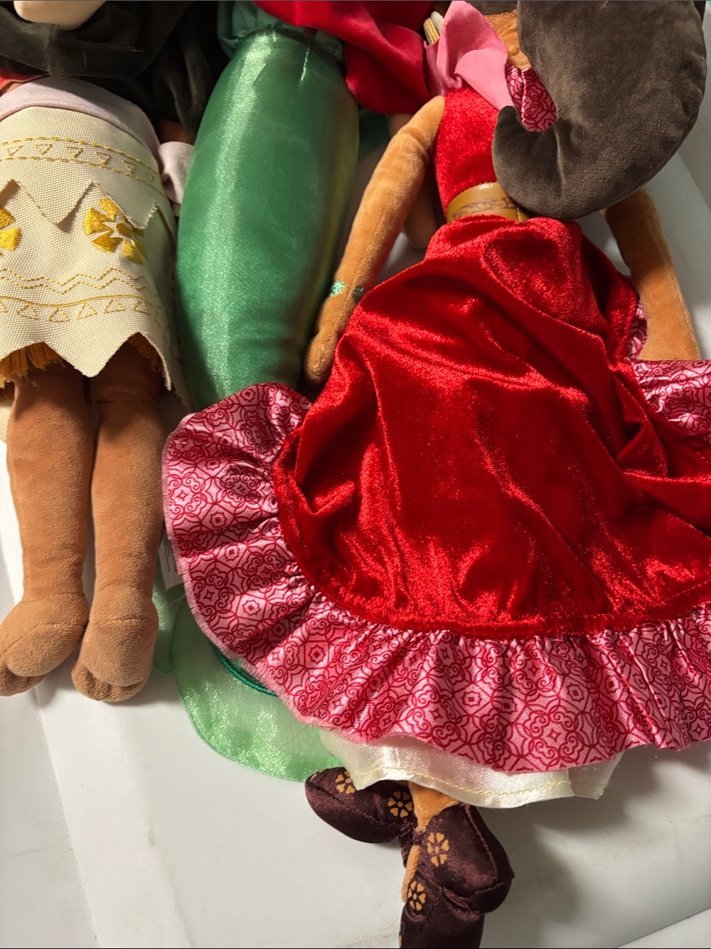Bundle Disney Princess Plush Dolls- Ariel, Moana and Elena - Picture 10 of 15